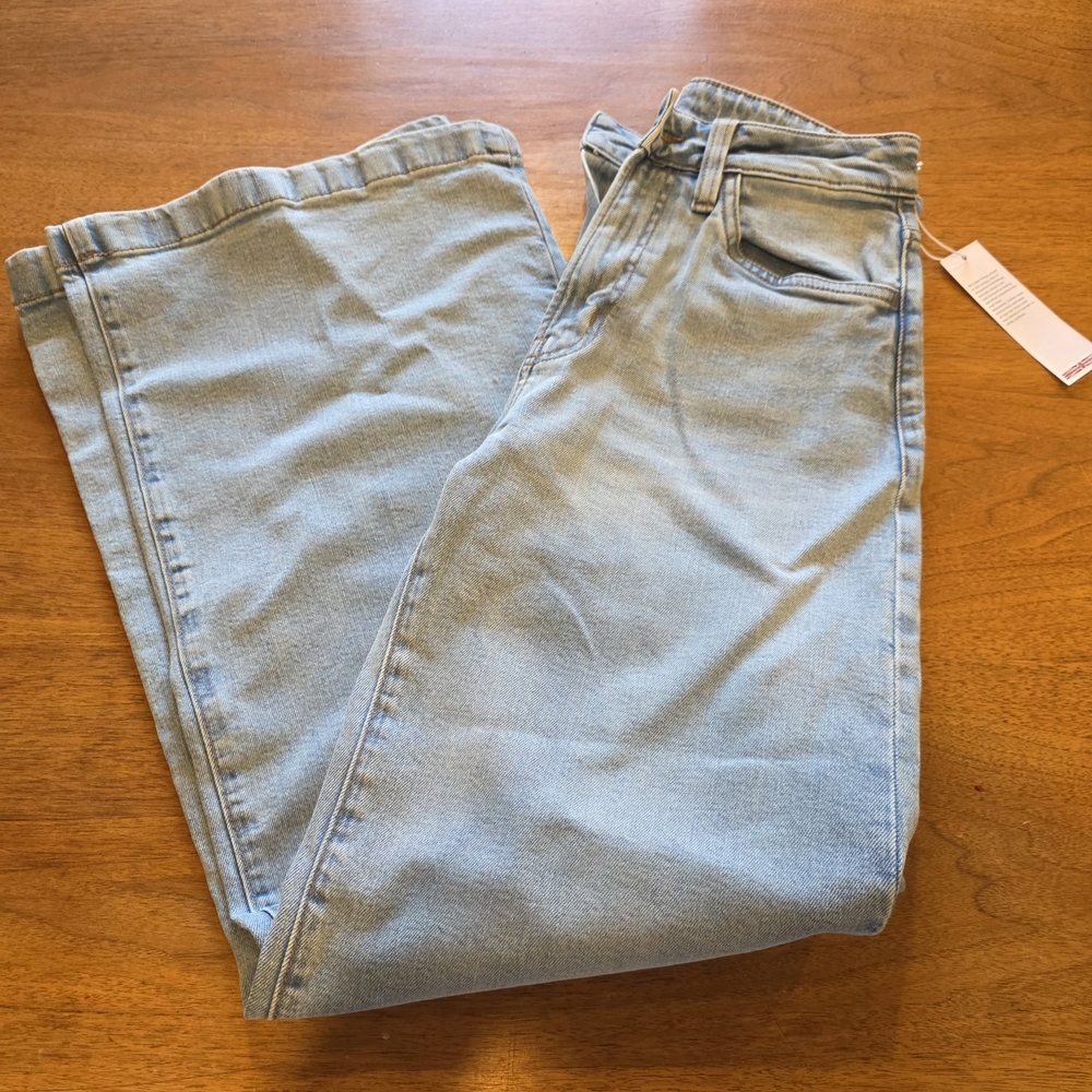 Hudson Jeans Light Blue Wide Leg Flare Jeans